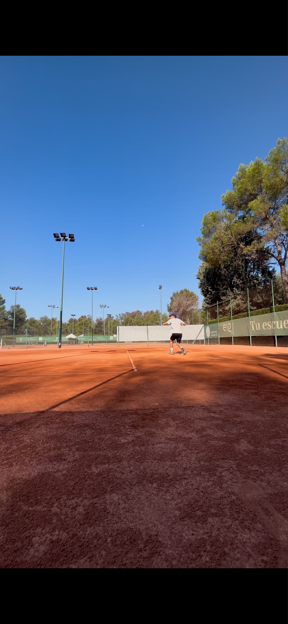 Nacho Tenis - clase en pista