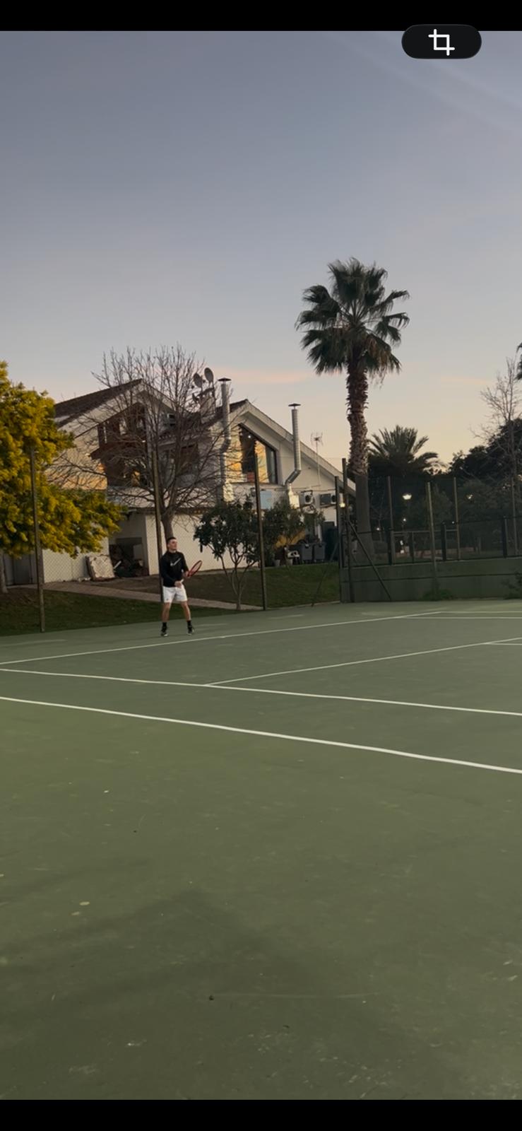 Nacho Tenis - clase en pista
